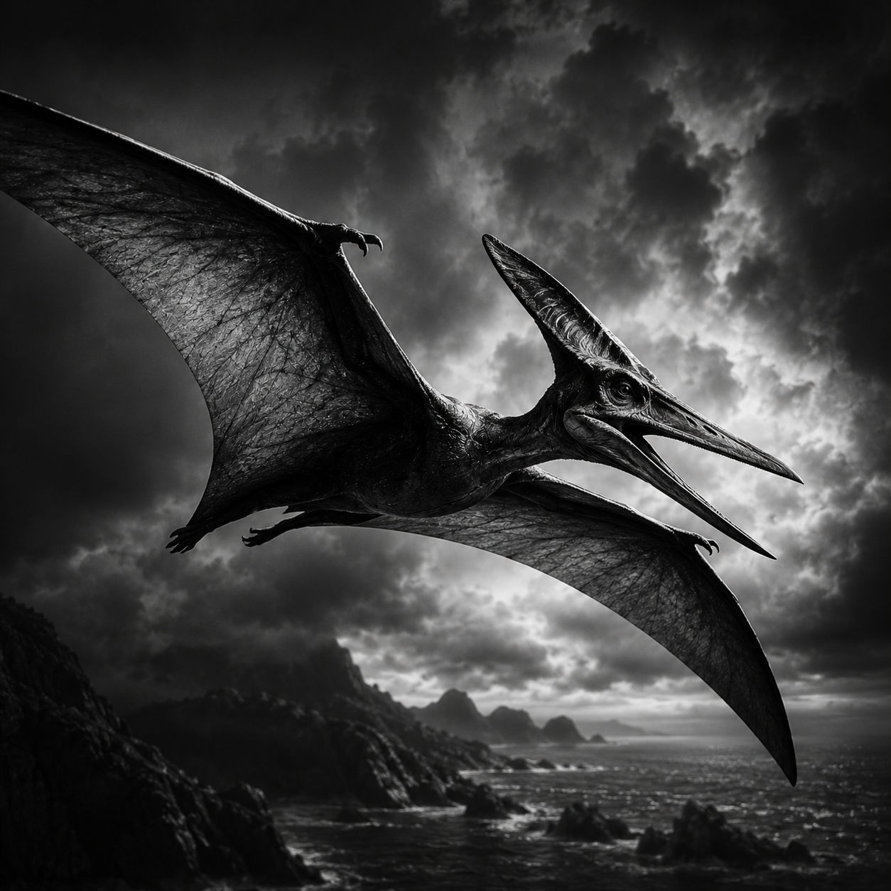 Modeling - Pterodactyl: Blender