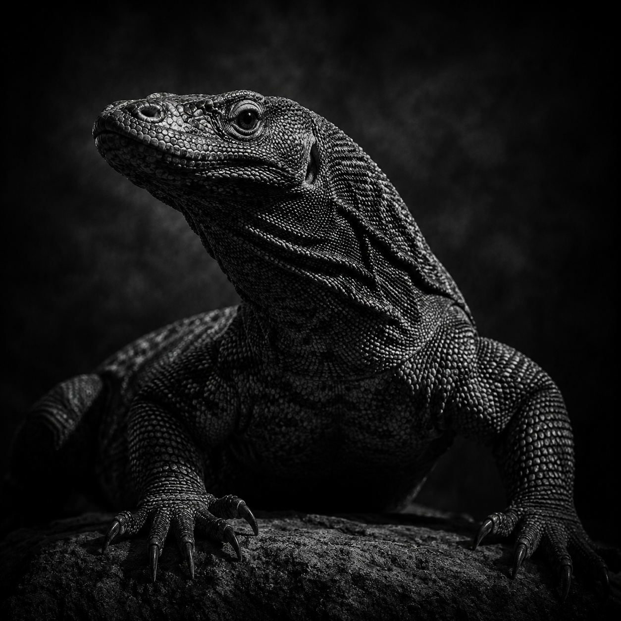 Modeling - Monitor Lizard: Blender