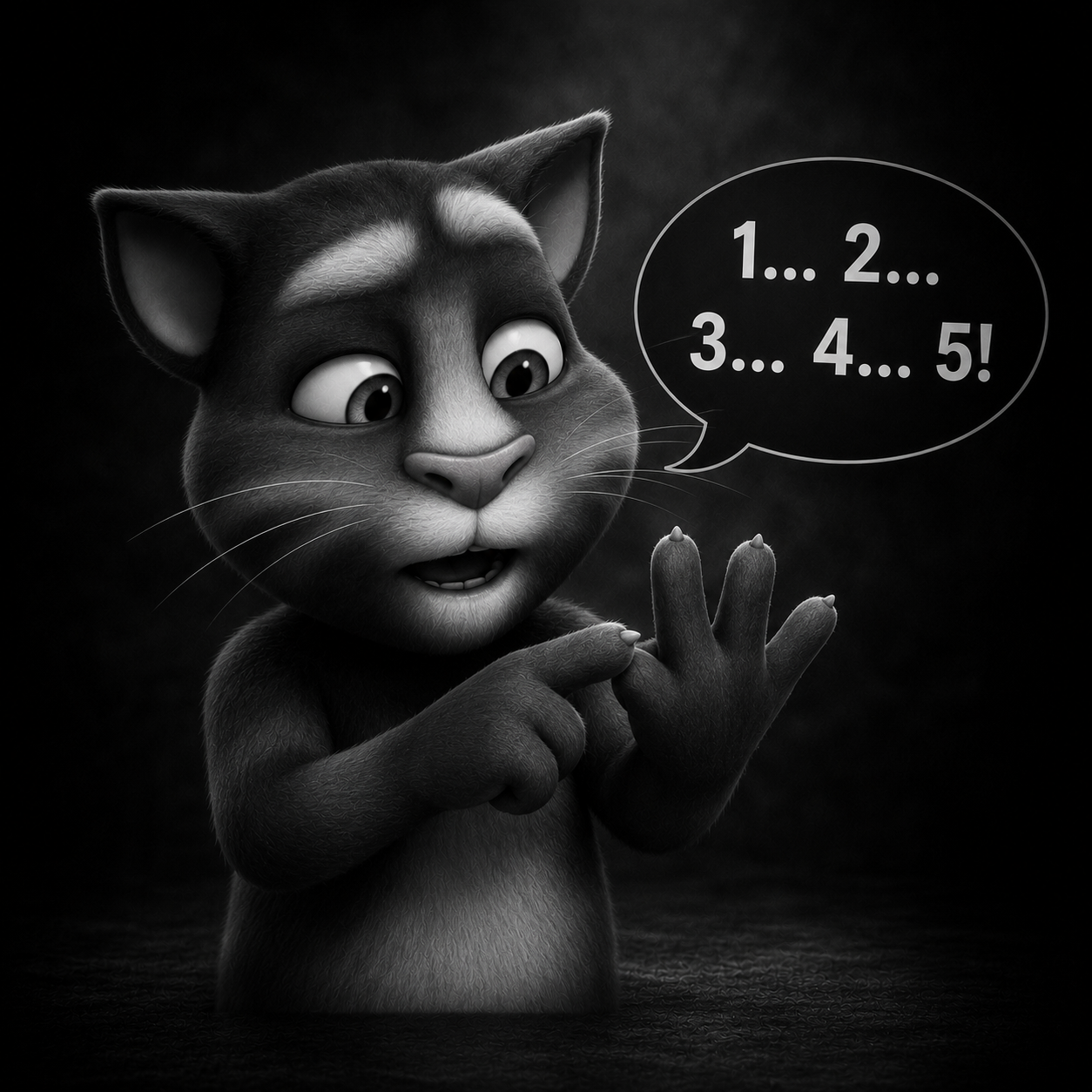 Tom Counts Fingers